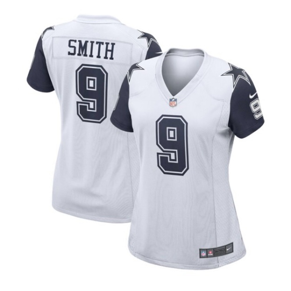 🏈 Women's Nike Jaylon Smith White Dallas Cowboys Alternate Game Jersey
🏈